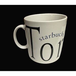 Starbucks‎ City Mug Toronto Collectors Series 1994 White & Blue ceramic  20 oz